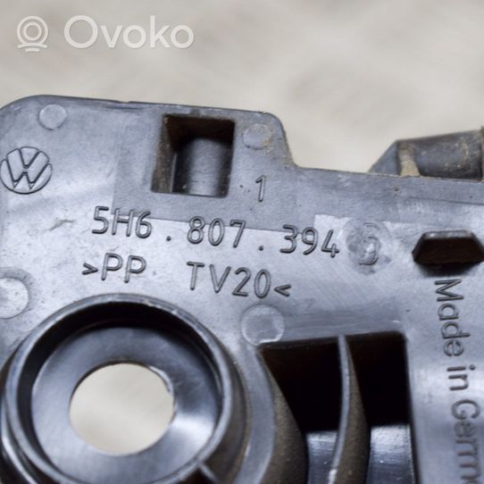 Volkswagen Golf VIII Staffa di rinforzo montaggio del paraurti posteriore 5H6807394D
