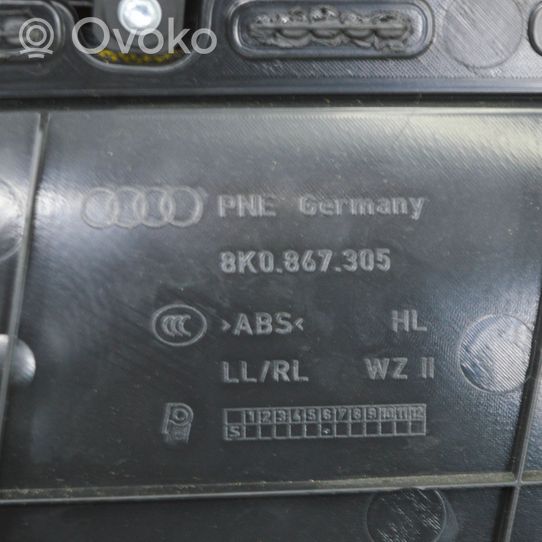 Audi A4 S4 B8 8K Moldura del tarjetero de la puerta trasera 8K0867305