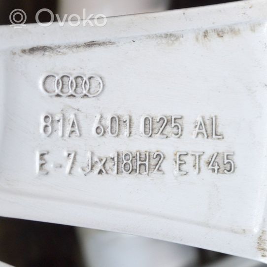 Audi Q2 - R 18 lengvojo lydinio ratlankis (-iai) 81A601025AL
