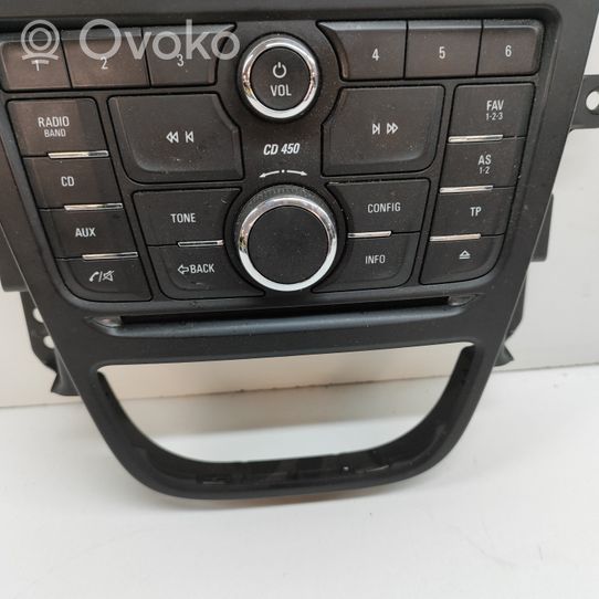 Opel Mokka X Interrupteur de contrôle du volume 95363963