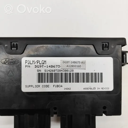 Ford Mondeo MK V Unidad de control/módulo del maletero/compartimiento de carga DG9T14B673AT