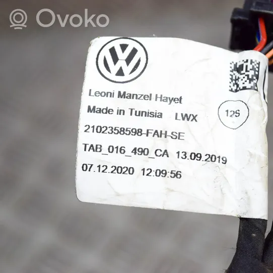 Volkswagen ID.3 Altro tipo di cablaggio 1EA971658A