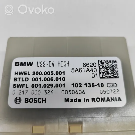 BMW 4 G22 G23 G24 G26 Unité de commande, module PDC aide au stationnement 5A61A40