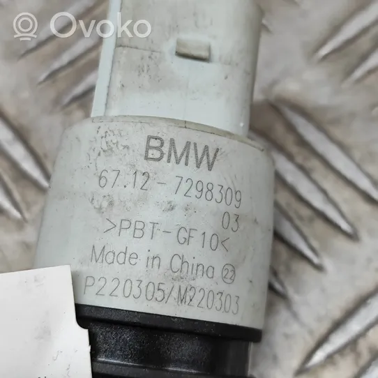 BMW 4 G22 G23 G24 G26 Pompa spryskiwacza szyby przedniej / czołowej 7298309