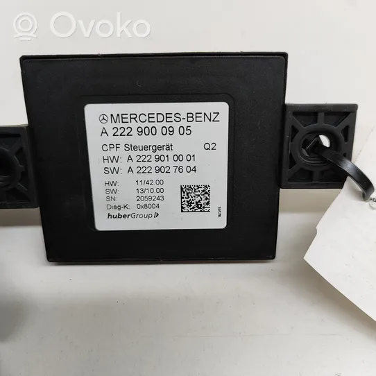 Mercedes-Benz S W222 Modulo di controllo video A2229000905