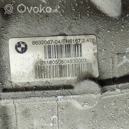 BMW 5 G30 G31 Aizmugurējais reduktors 8632067