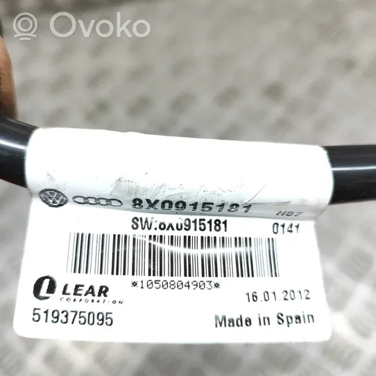 Audi A6 C7 Cavo negativo messa a terra (batteria) 8X0915181