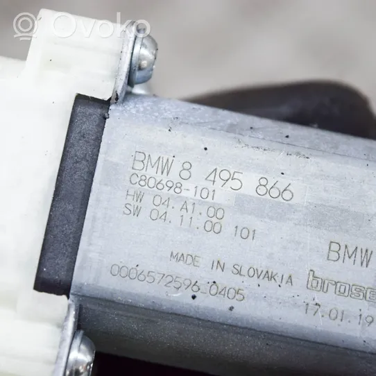 BMW 3 G20 G21 Varikliukas priekinio langų pakėlėjo 8495866