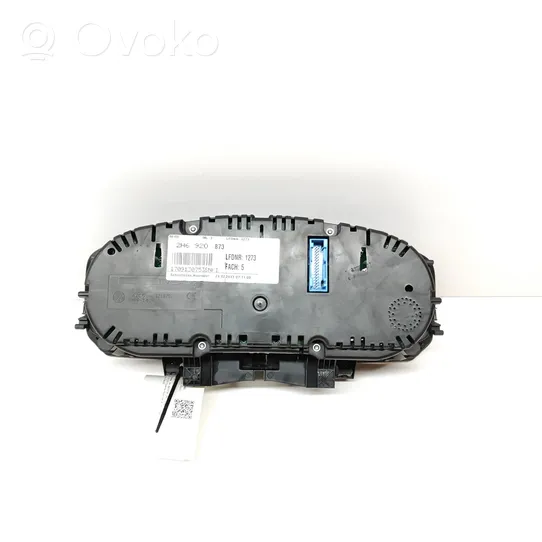 Volkswagen Amarok Compteur de vitesse tableau de bord 2H6920873