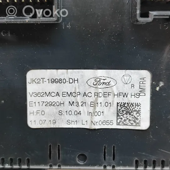 Ford Transit Custom Interrupteur ventilateur JK2T19980DH