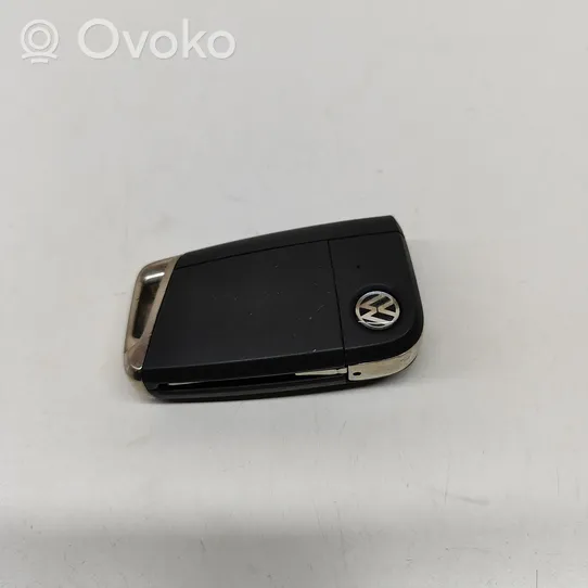 Volkswagen Golf VII Ignition key/card 5G0959752AD