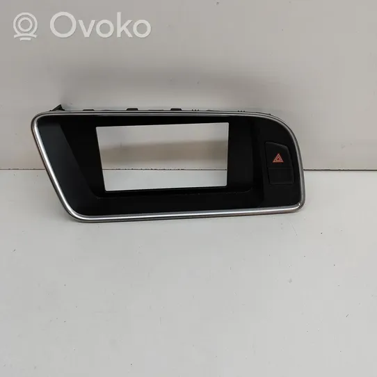 Audi Q5 SQ5 Cadre, panneau d'unité radio / GPS 8R1857186N