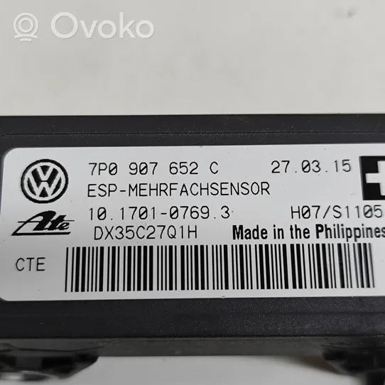Porsche Cayenne (92A) Sensore di accelerazione 7P0907652C