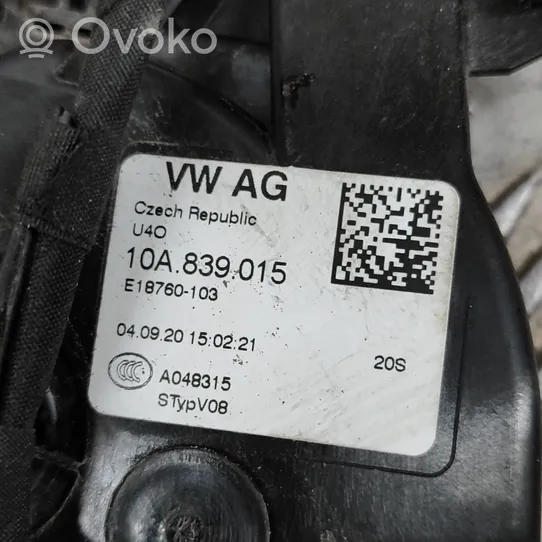 Volkswagen ID.3 Rear door lock 10A839015