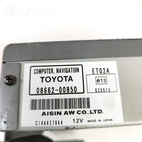 Toyota Land Cruiser (J120) Navigacijos (GPS) valdymo blokas 0866200850