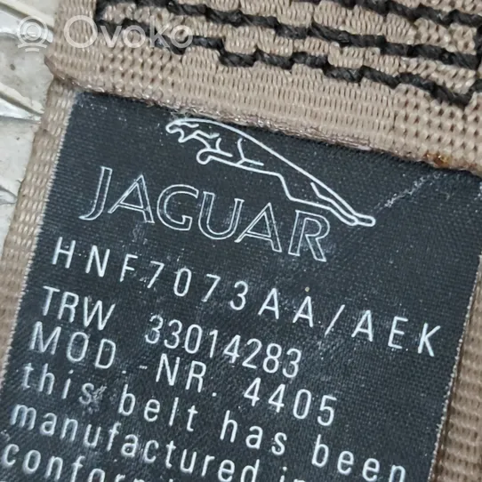 Jaguar XJ X308 Pas bezpieczeństwa fotela tylnego środkowego HNF7073AA