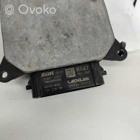 Lexus UX Module de contrôle de ballast LED 31800722C1