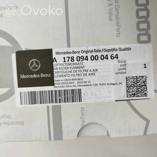 Mercedes-Benz SLS AMG Filtro de aire A1780940004