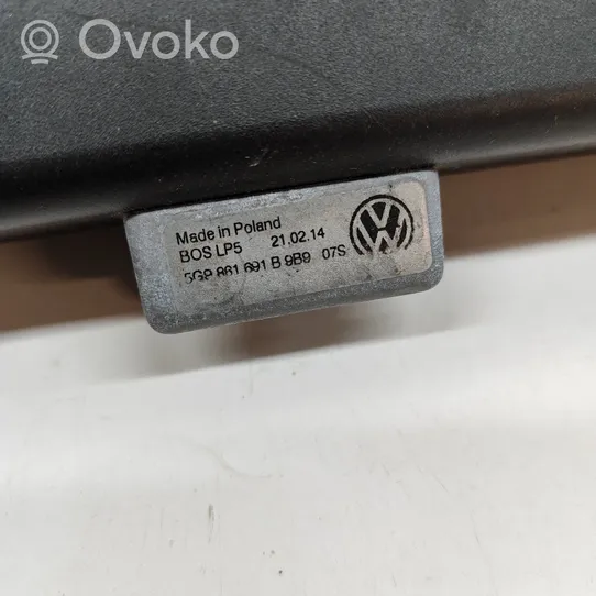 Volkswagen Golf VII Parcel shelf load cover 5G9861691B