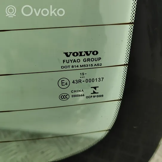 Volvo S60 Rear windscreen/windshield window 32368813