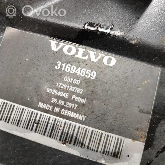 Volvo XC60 Precalentador auxiliar (Webasto) 31694659