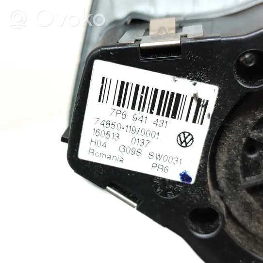 Volkswagen Touareg II Light switch 7P6941431