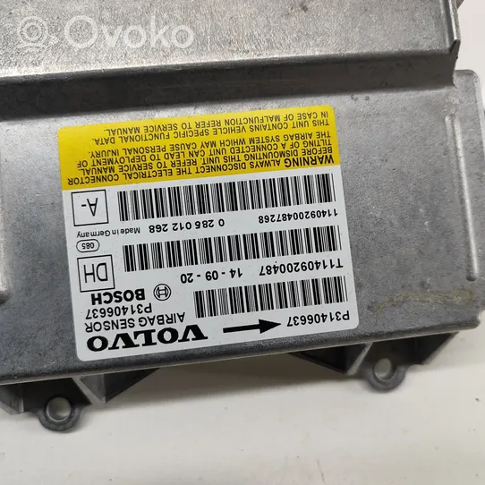 Volvo XC60 Airbag control unit/module 31406637