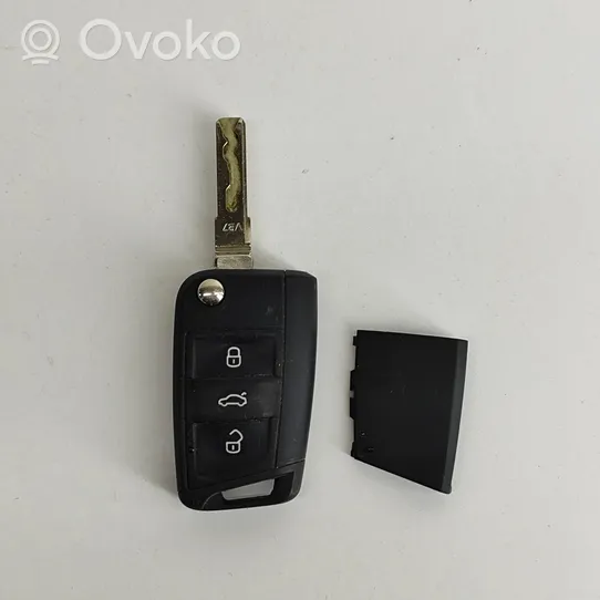 Skoda Octavia Mk3 (5E) Chiave/comando di accensione 5E0959752A