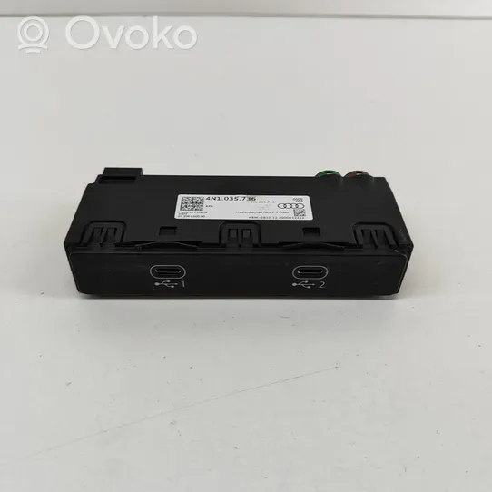 Audi E-tron GT Connecteur/prise USB 4N1035736