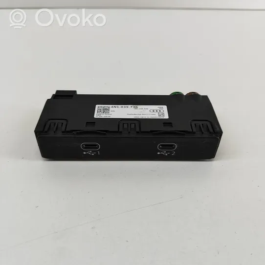 Audi E-tron GT USB-pistokeliitin 4N1035736