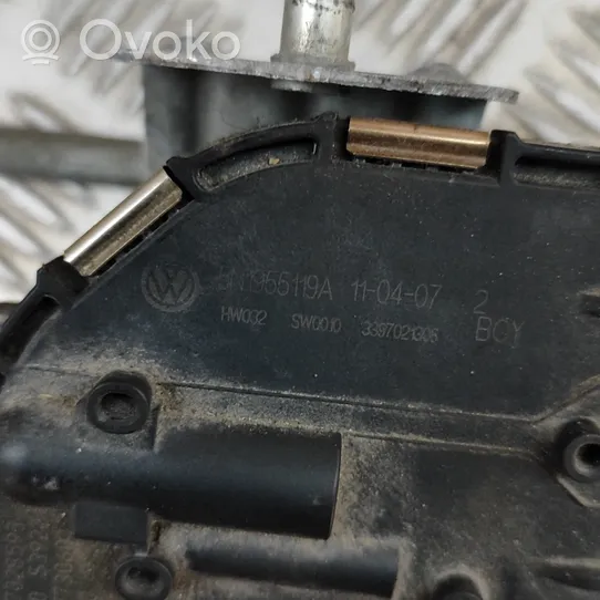 Volkswagen Tiguan Mechanizm i silniczek wycieraczek szyby przedniej / czołowej 5N1955023B