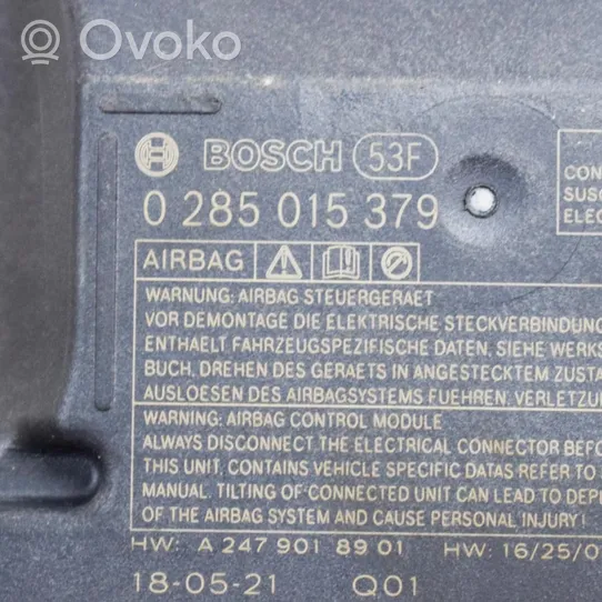 Mercedes-Benz EQA Oro pagalvių valdymo blokas A1779006704