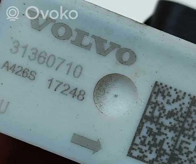 Volvo XC60 Sensore d’urto/d'impatto apertura airbag 31360710