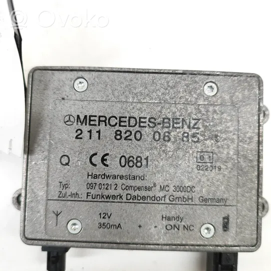 Mercedes-Benz GL X164 Amplificatore antenna A2118200885