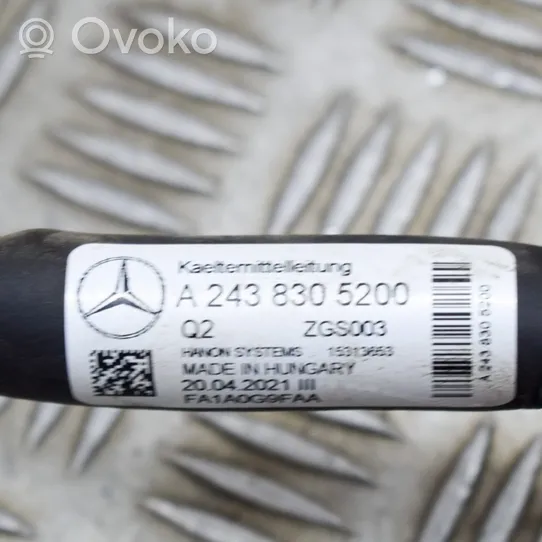 Mercedes-Benz EQA Tubo flessibile aria condizionata (A/C) A2438305200