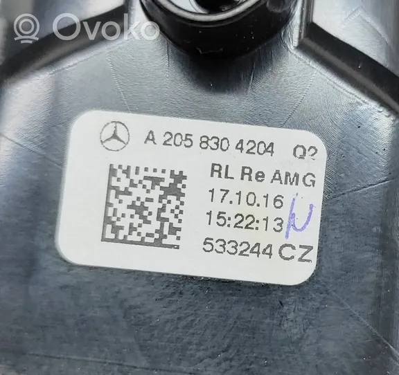 Mercedes-Benz C W205 Moldura protectora de la rejilla de ventilación del panel A2058304204