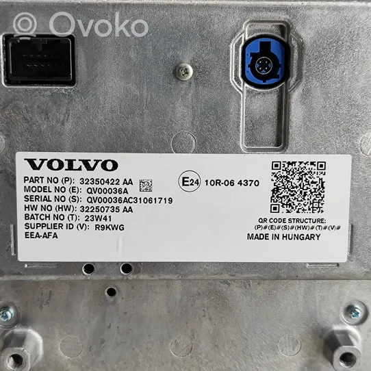Volvo XC40 Ekranas/ displėjus/ ekraniukas 32350422