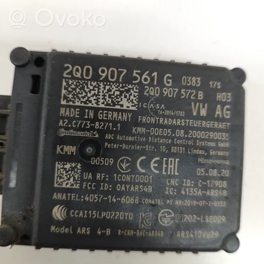 Skoda Scala Sensore radar Distronic 2Q0907561G