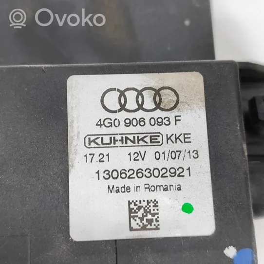 Audi A5 8T 8F Polttoaineen ruiskutuspumpun ohjainlaite/moduuli 4G0906093F