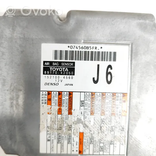 Toyota RAV 4 (XA50) Module de contrôle airbag 8917042D50