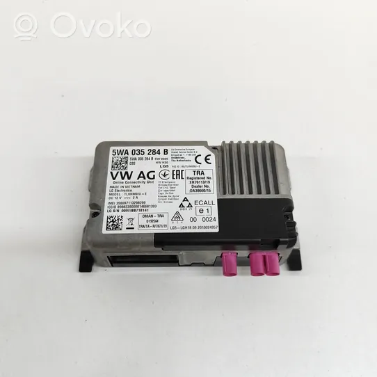 Volkswagen Tiguan Bluetoothin ohjainlaite/moduuli 5WA035284B