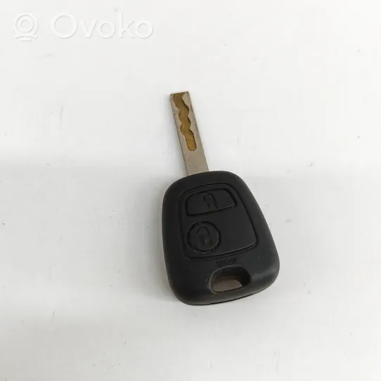 Peugeot 307 CC Užvedimo raktas (raktelis)/ kortelė 6554RC