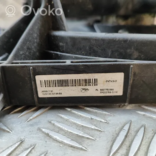 Opel Mokka X Osłona wentylatora chłodnicy 9838282180