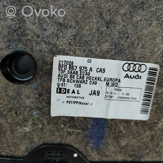 Audi A5 8T 8F Garniture de hayon 8F0867975A