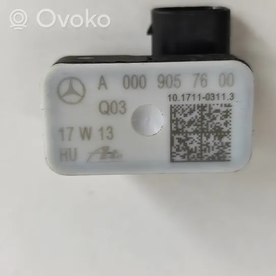 Mercedes-Benz GLC X253 C253 Sensore d’urto/d'impatto apertura airbag A0009057600