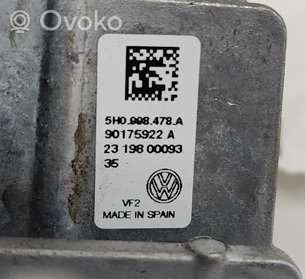 Volkswagen Golf VIII LED-liitäntälaitteen ohjausmoduuli 5H0998478A