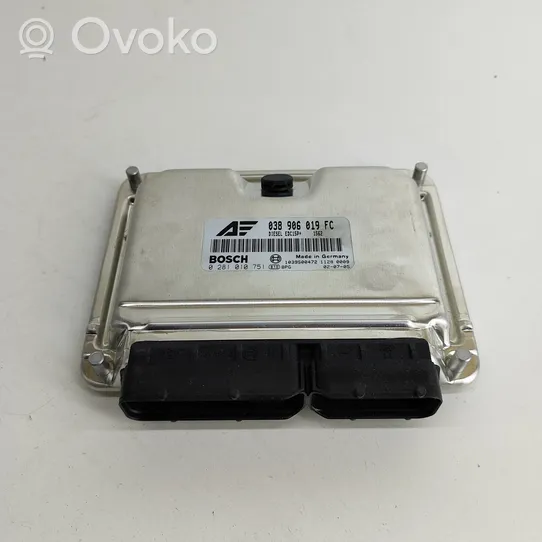 Seat Alhambra (Mk1) Calculateur moteur ECU 038906019FC