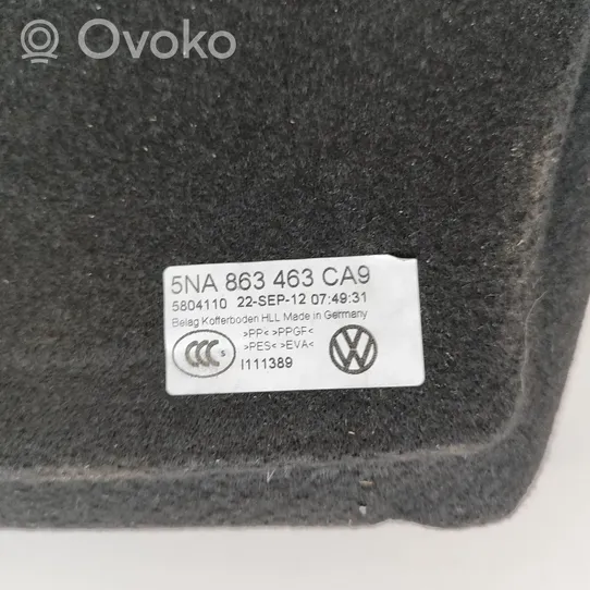 Volkswagen Tiguan Tappeto di rivestimento del fondo del bagagliaio/baule 5NA863463