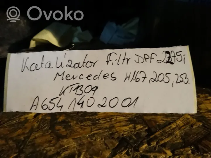 Mercedes-Benz GLE W167 Katalizatorius/ FAP/DPF kietųjų dalelių filtras 