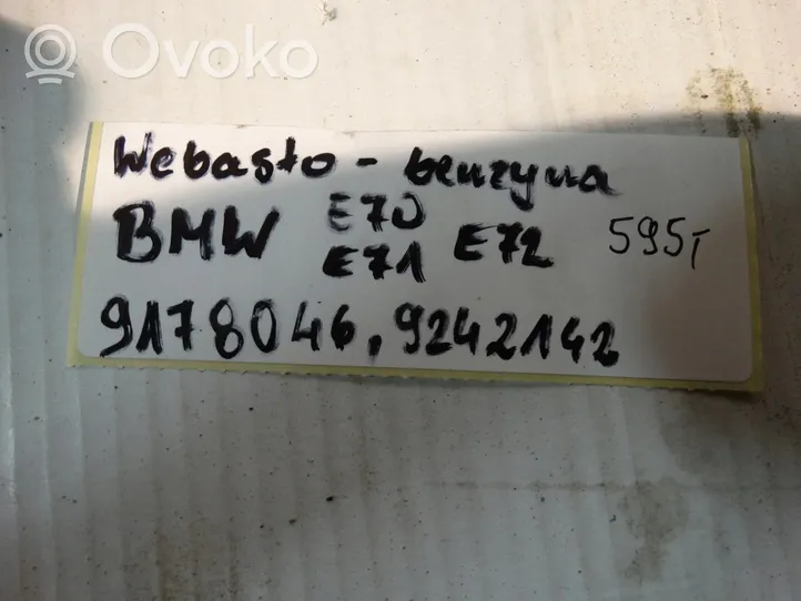 BMW X5 E70 Webasto-lisäesilämmitin 